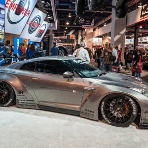 Live At SEMA 2013 – Liberty Walk GTR and the CF Edition Pagani Huayra